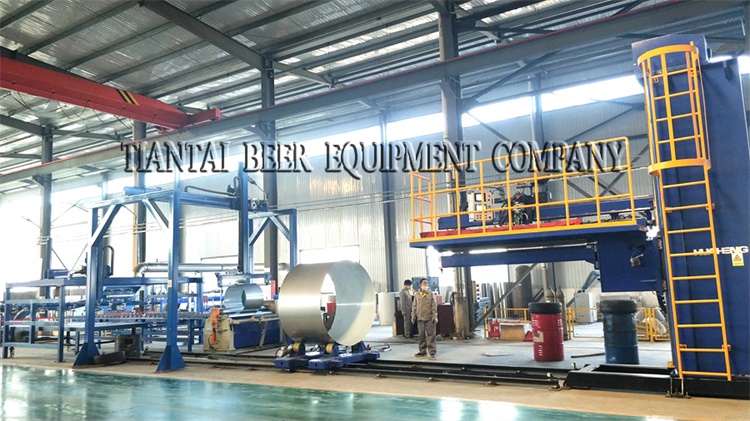 <b>Automatic welding high quality for Tiantai beer equipment</b>
